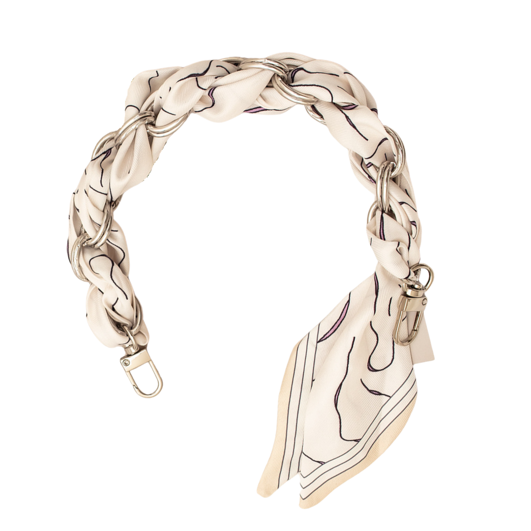 CBS-39 CHAIN FOR BAGS AND PHONE: 19.SALMON/TAUPE