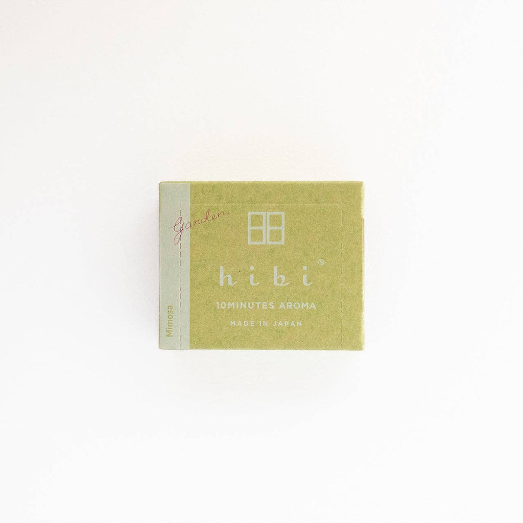 Hibi - Box of 30 Incense Matches: Osmanthus (Fragrant Olive)