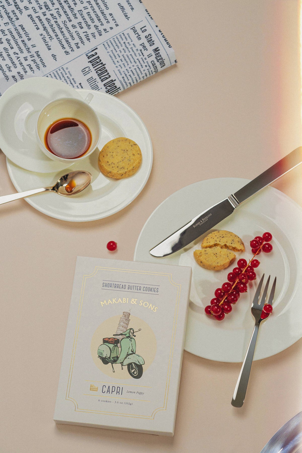 Lemon Poppy Cookies - Capri
