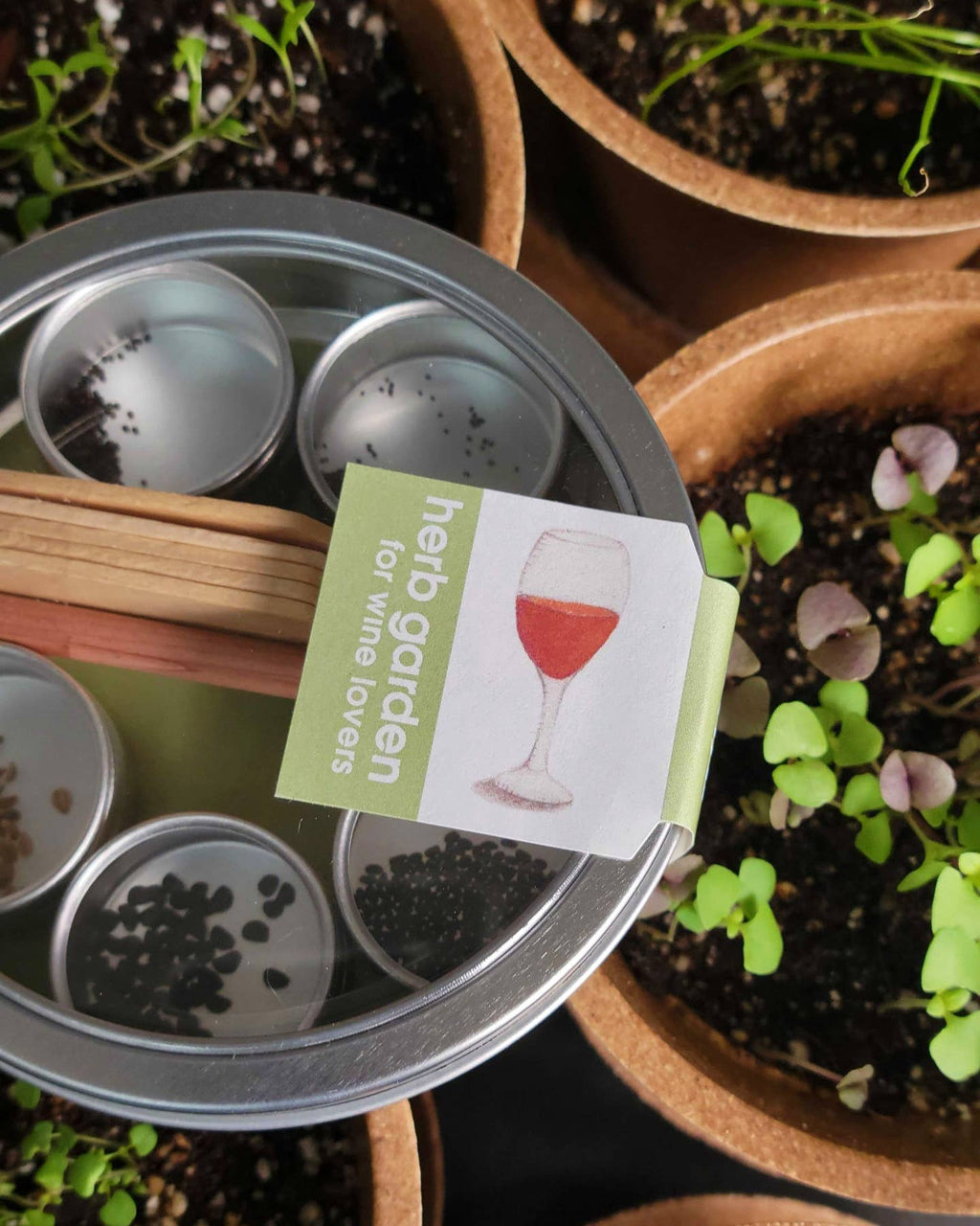 Pocket Garden | Wine Lover's Herbs | Best Seller | Summer