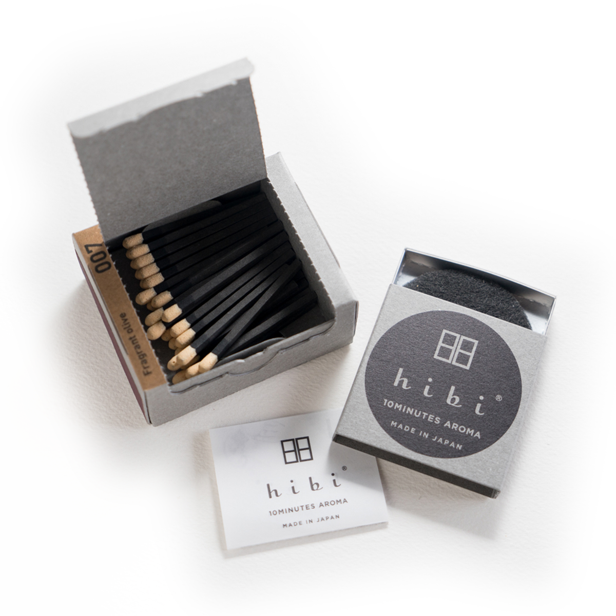 Hibi - Box of 30 Incense Matches: Osmanthus (Fragrant Olive)