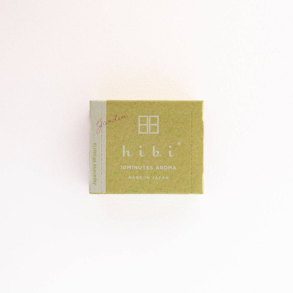 Hibi - Box of 30 Incense Matches: Mimosa