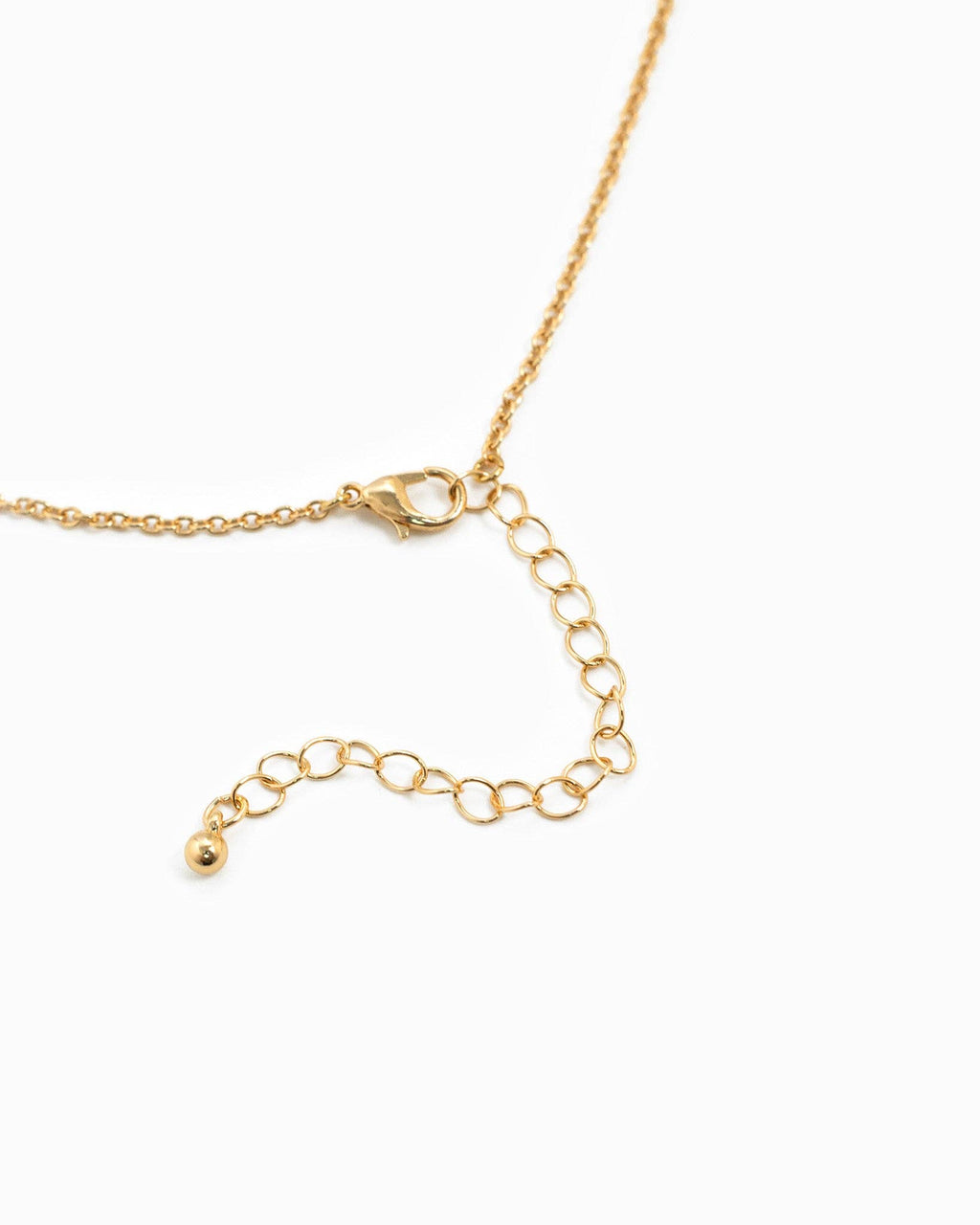 Western Double Linked Horsebit Necklace: Gold