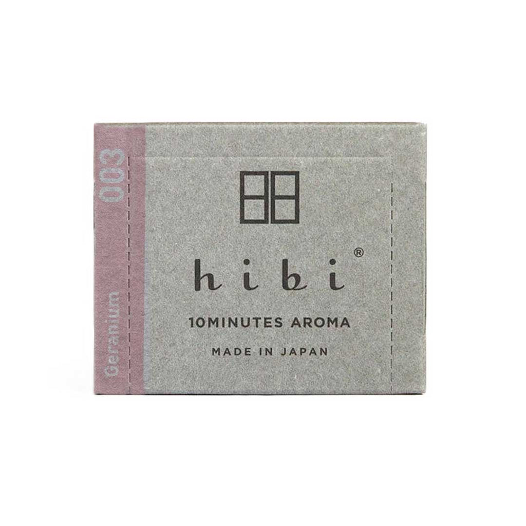 Hibi - Box of 30 Incense Matches: Ambergris