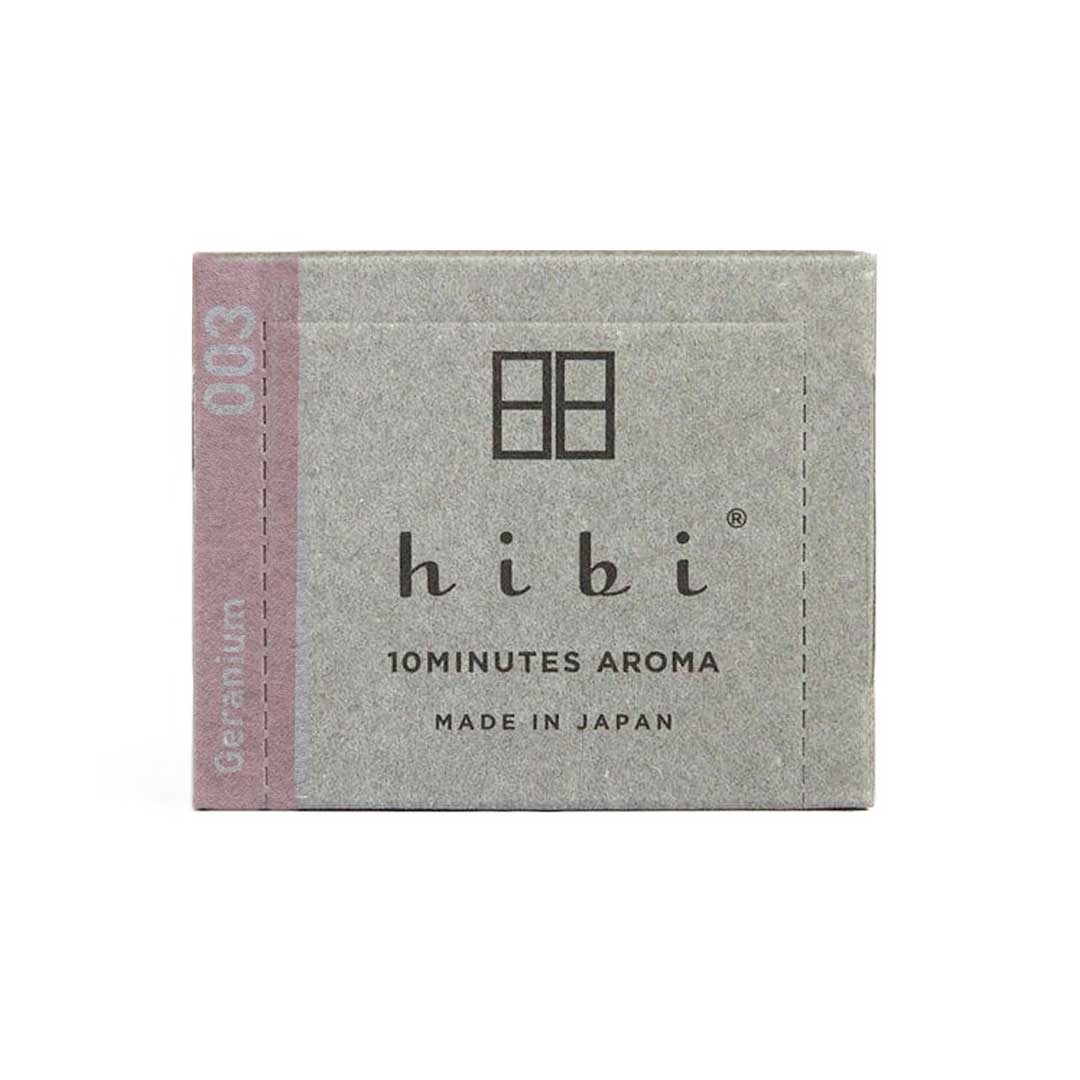 Hibi - Box of 30 Incense Matches: Ambergris