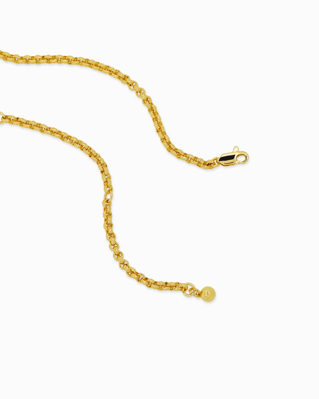 [18K] Austine Gold Medium Medallion Pendant Necklace