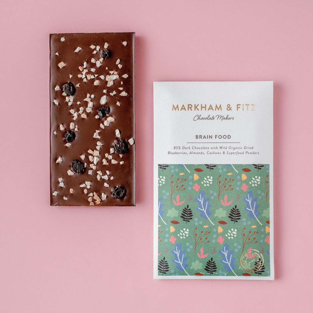 Brain Food Dark Chocolate Bar