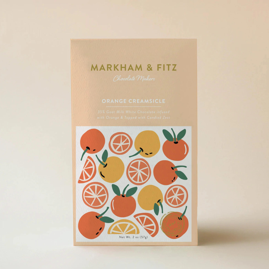 Orange Creamsicle White Chocolate Bar