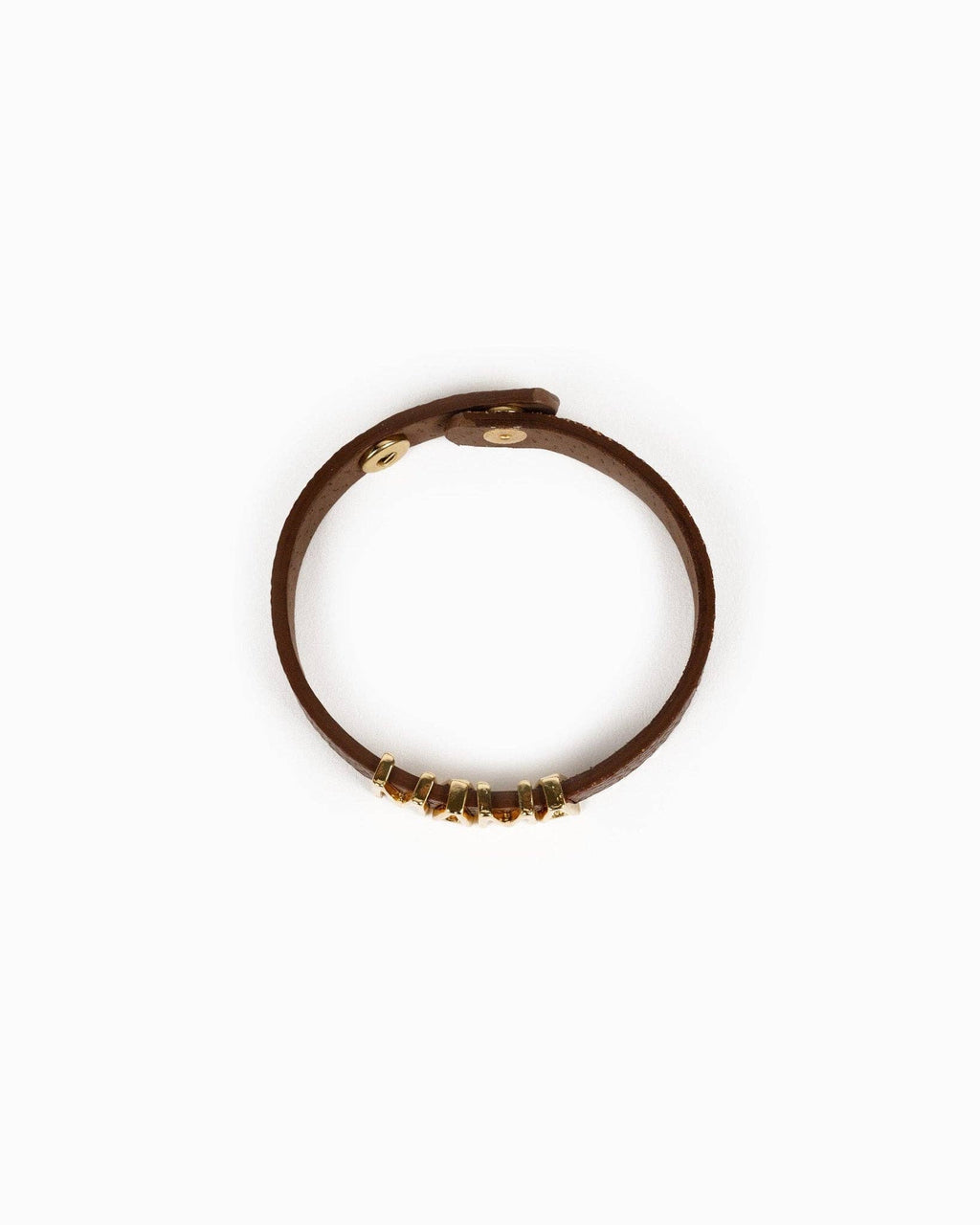 MAMA & MINI Leather Bracelet Set: Light Blue