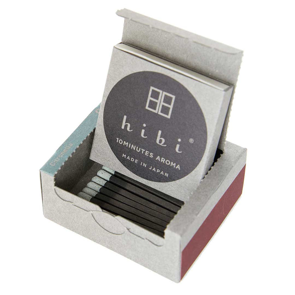 Hibi - Box of 30 Incense Matches: Osmanthus (Fragrant Olive)