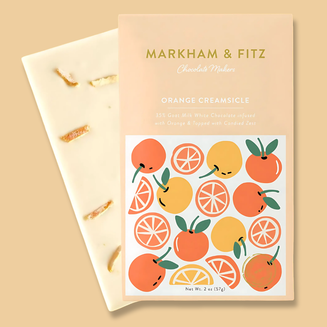 Orange Creamsicle White Chocolate Bar