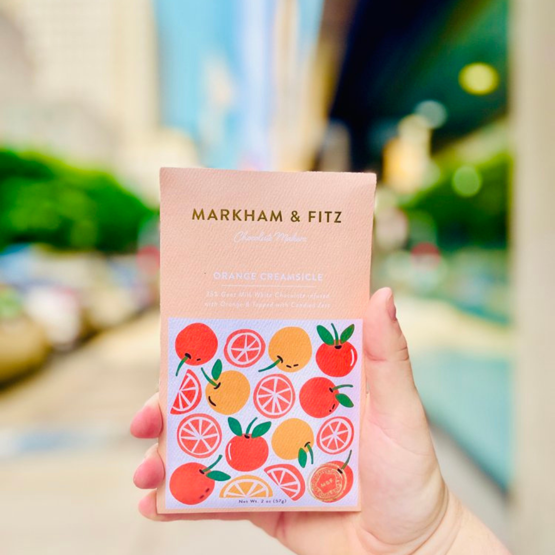 Orange Creamsicle White Chocolate Bar